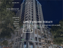 Tablet Screenshot of paramountorlando.com